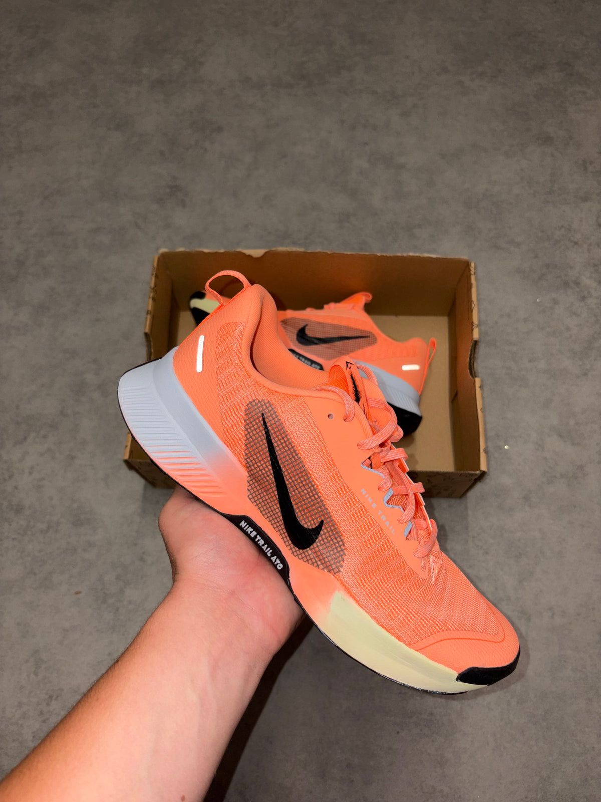 Nike Juniper Trail 3 Trainers - Orange Pulse