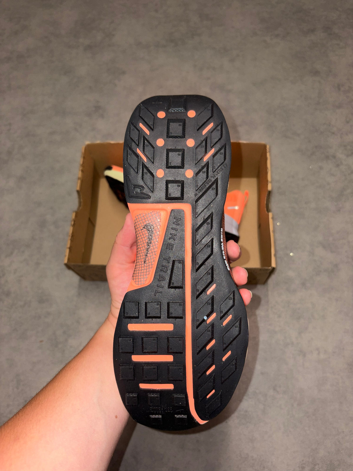 Nike Juniper Trail 3 Trainers - Orange Pulse