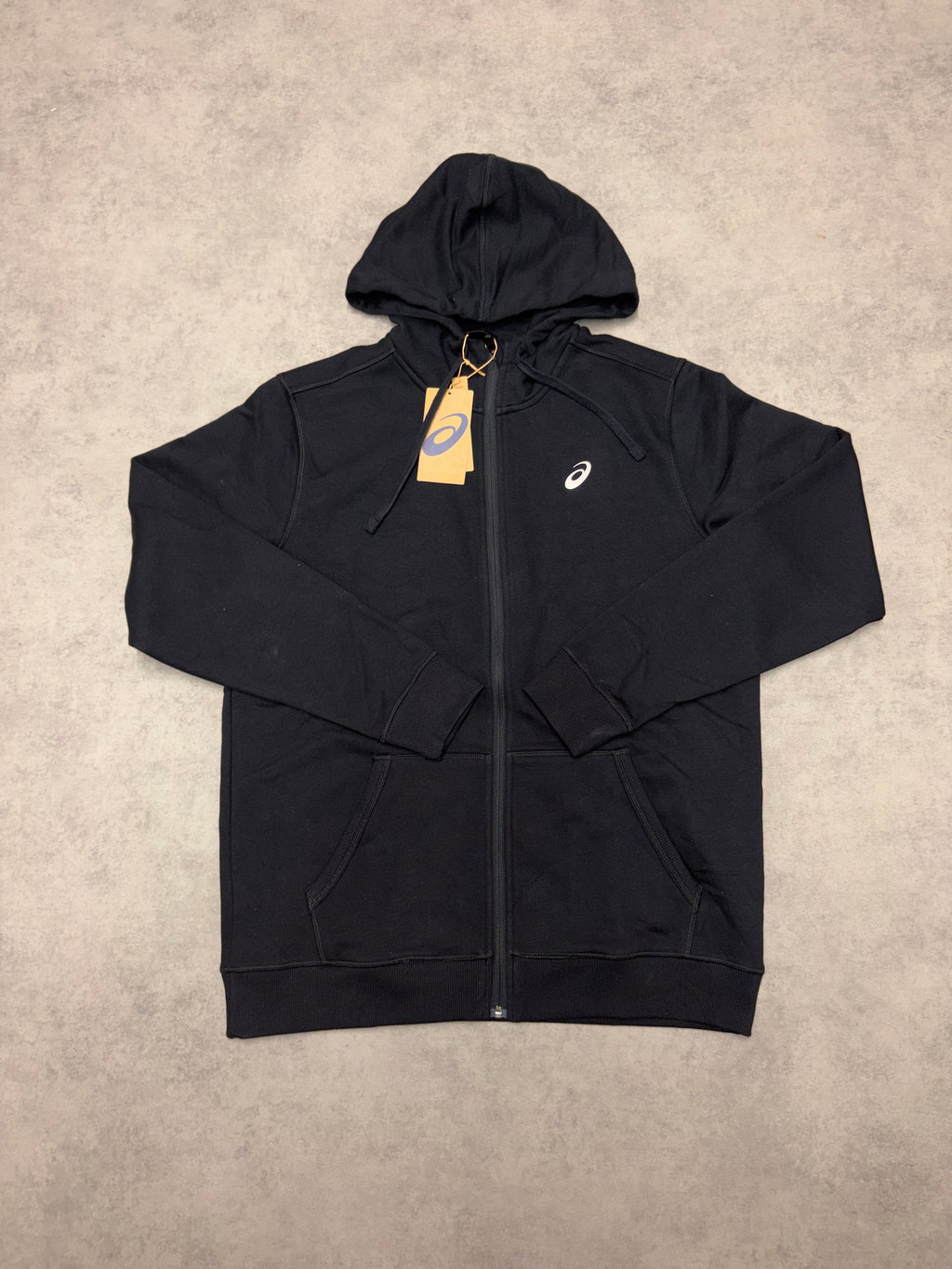 Asics Sport Full Zip Hoodie - Black