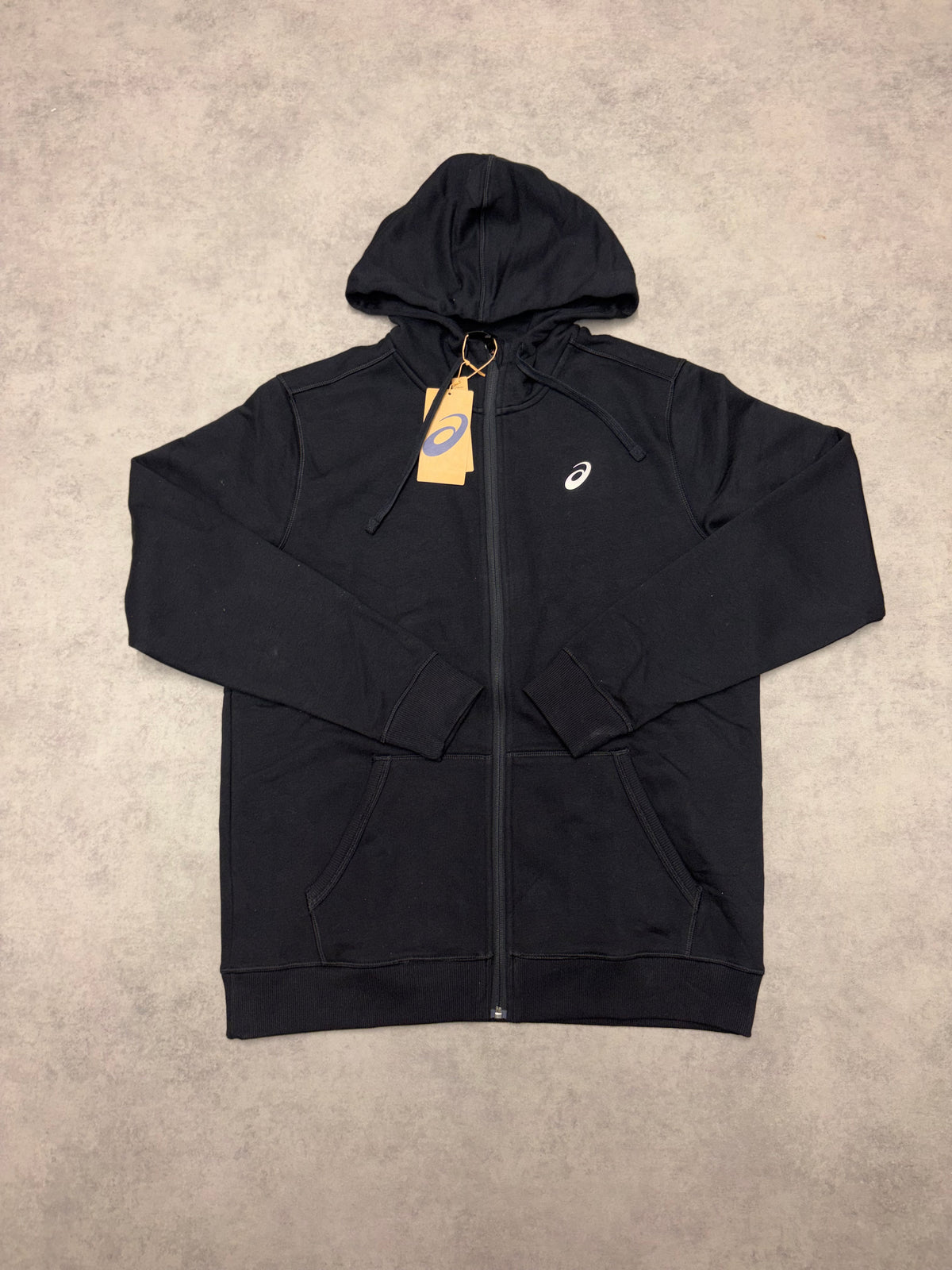 Asics Sport Full Zip Hoodie - Black