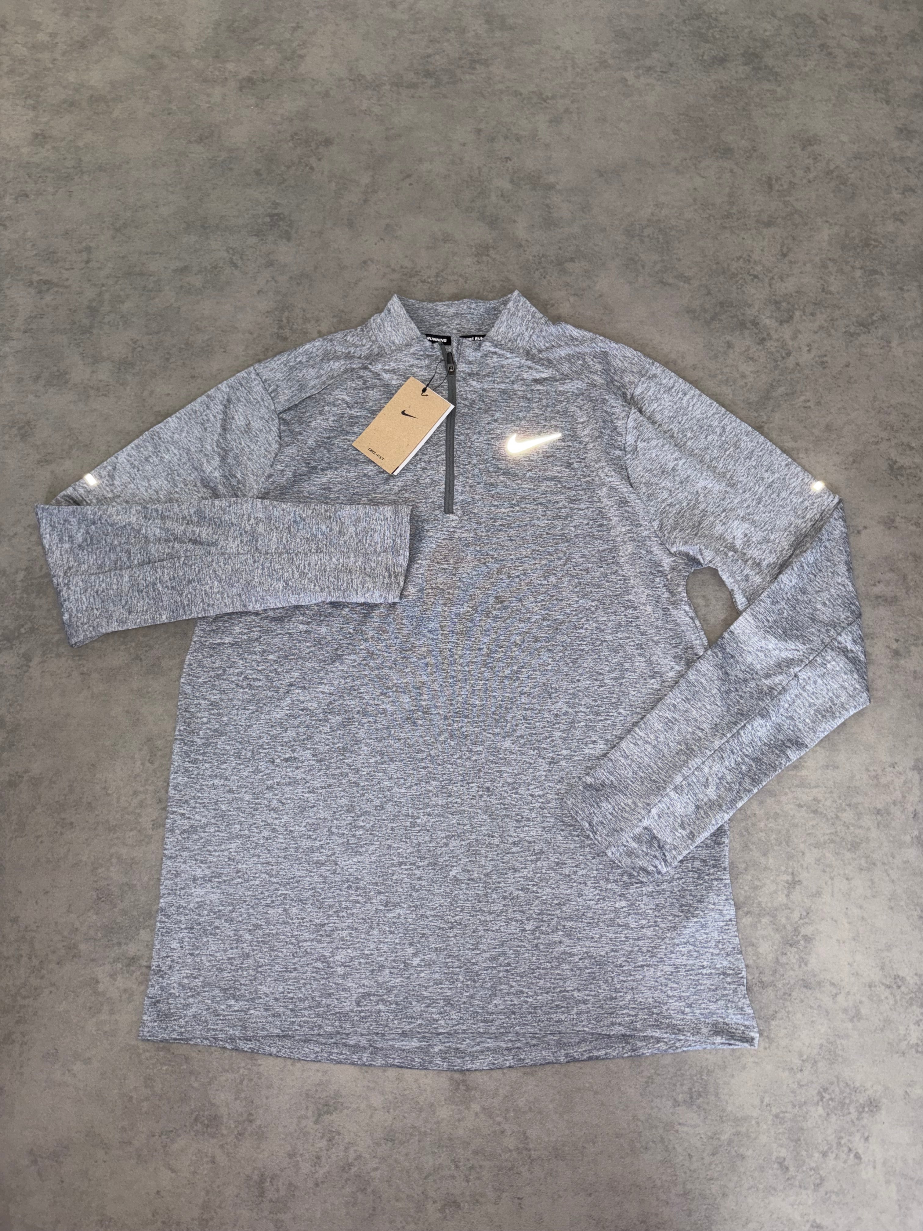 Nike 1/4 ZipUp - Smoke Grey Element