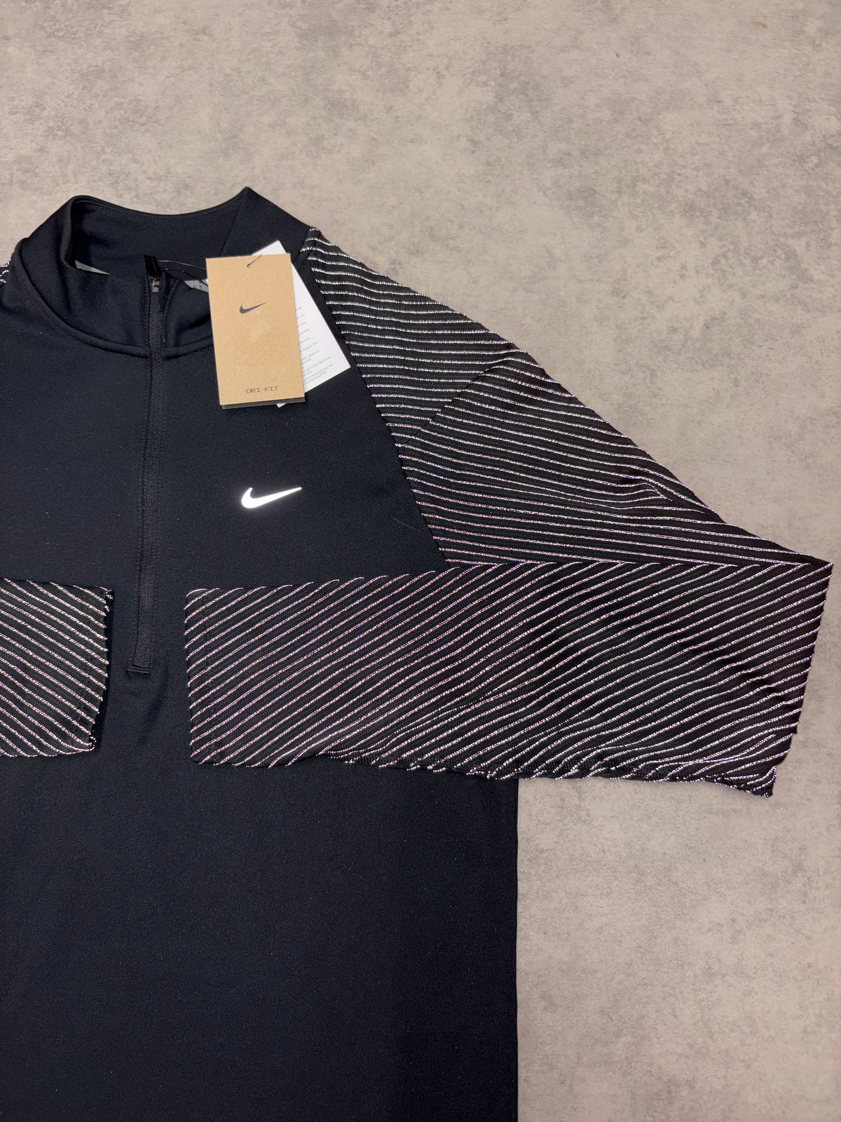 Nike Phenom Reflective 1/4 - Black
