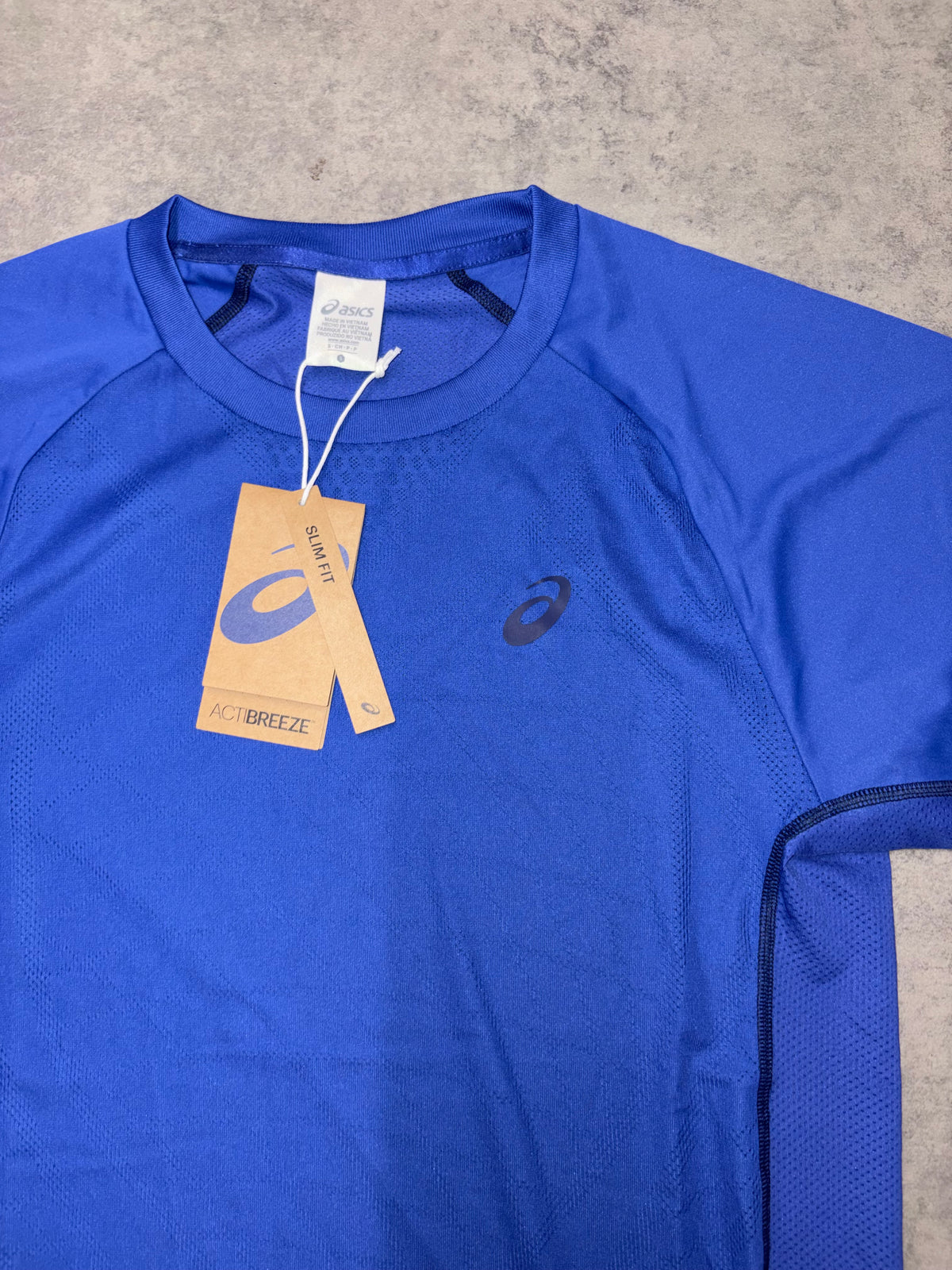 Asics Match Active Breeze SS Top - Dark Cobalt
