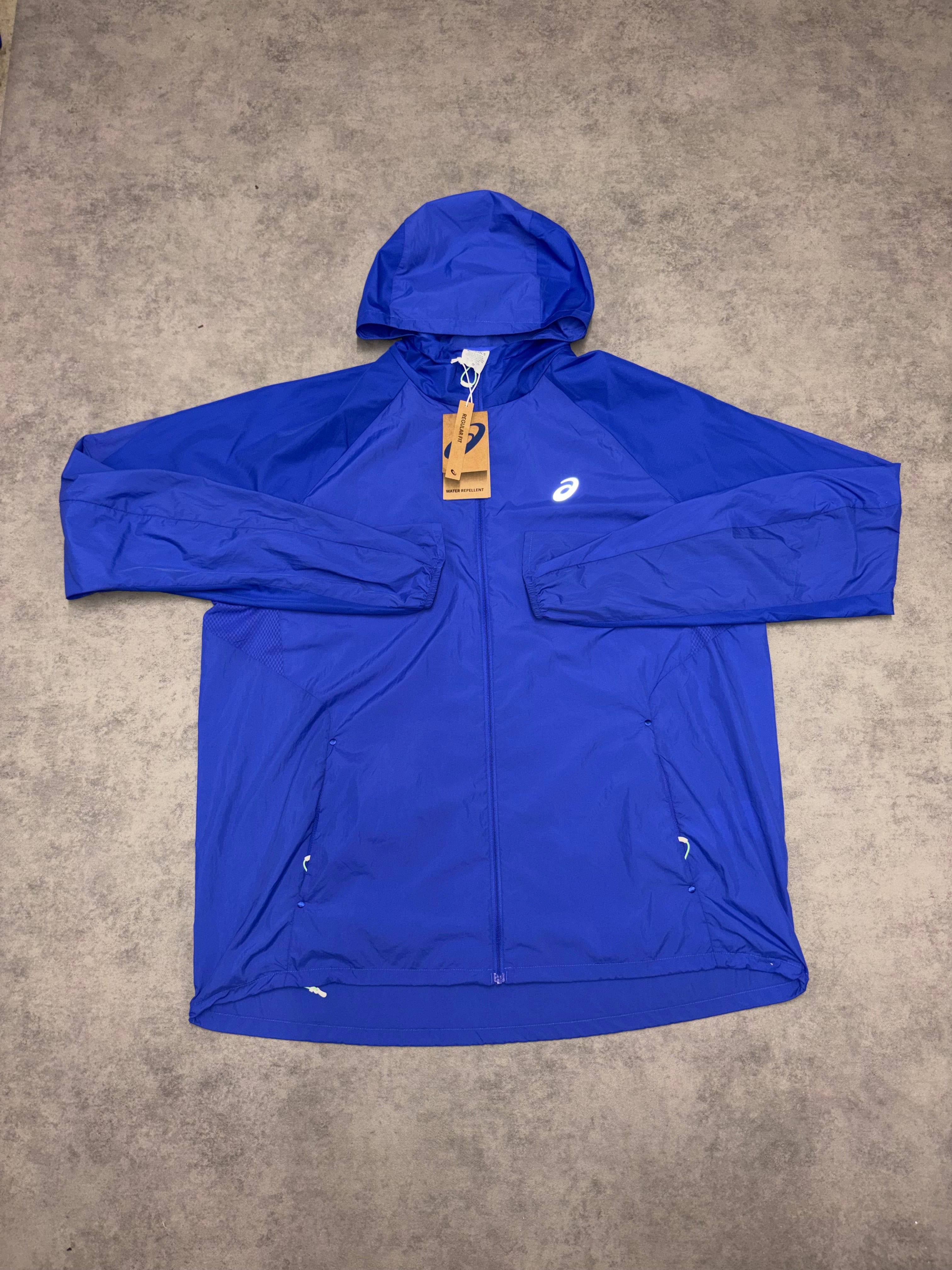 Asics Road Packable Jacket - Blue