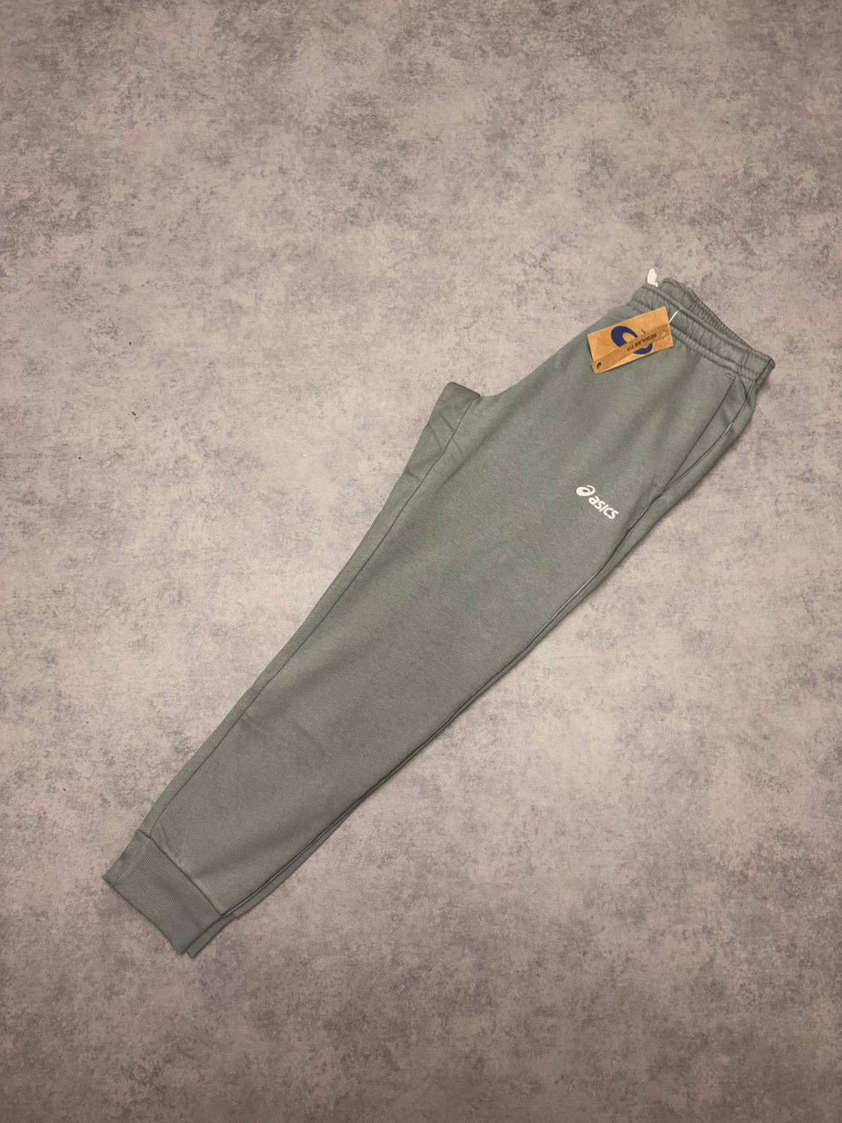 Asics Logo Fleece Sweatpants - Lichen Green