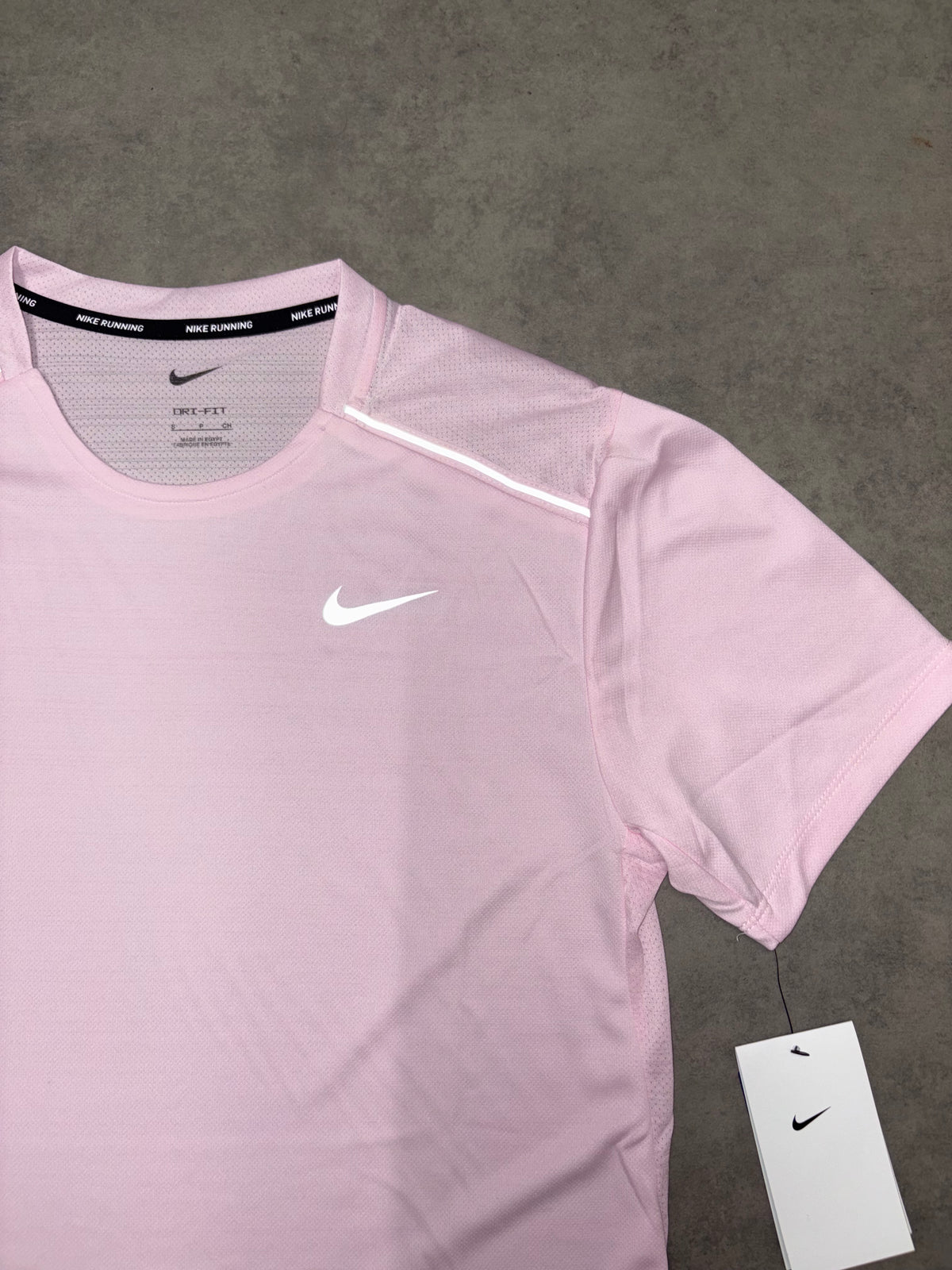 Nike Miler 1.0 SS Top - Pink Foam