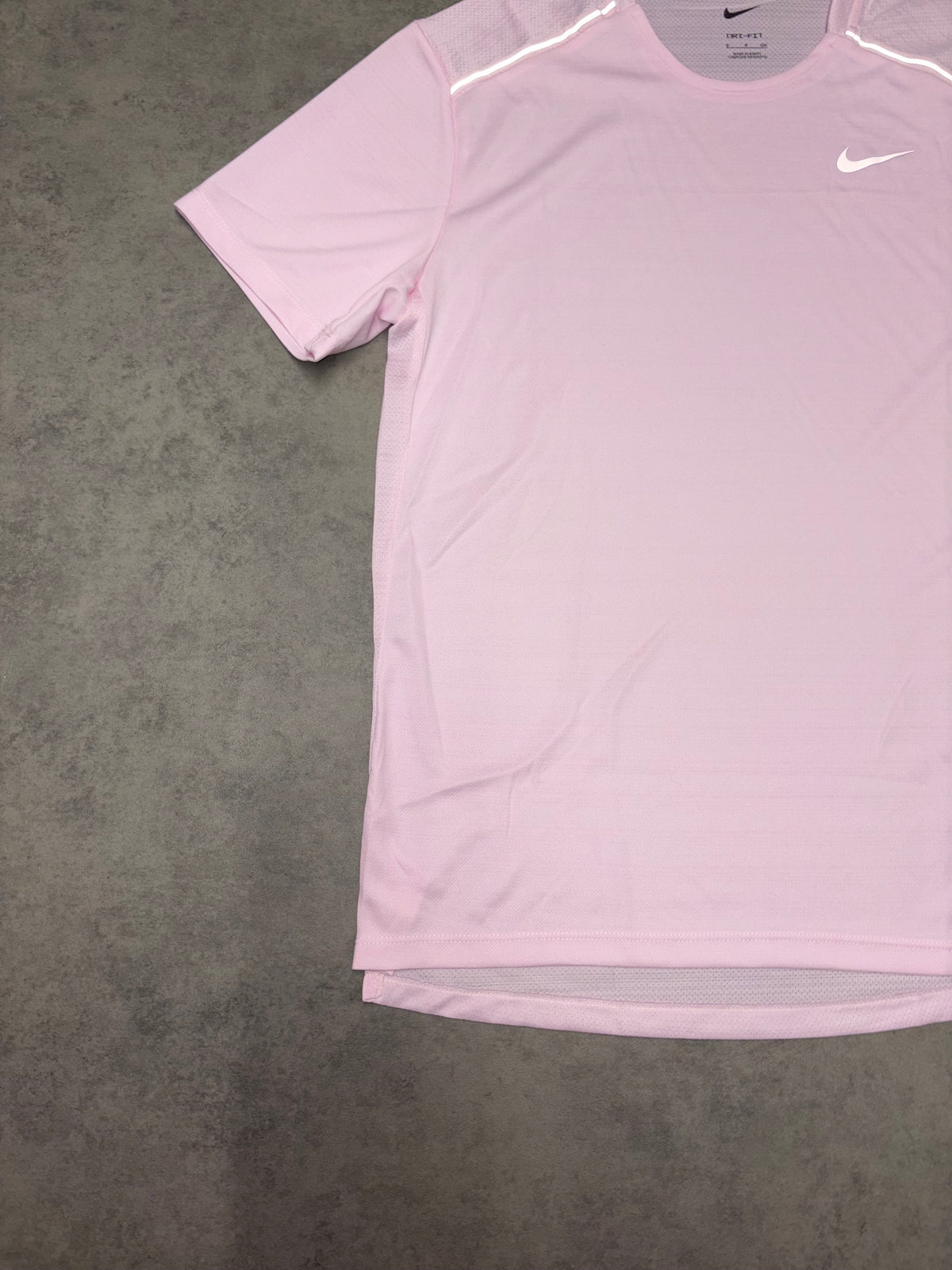 Nike Miler 1.0 SS Top - Pink Foam