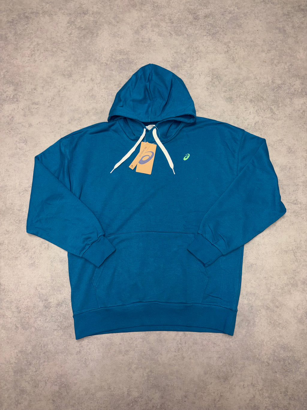 Asics French Terry Relaxed Hoodie - Dark Teal