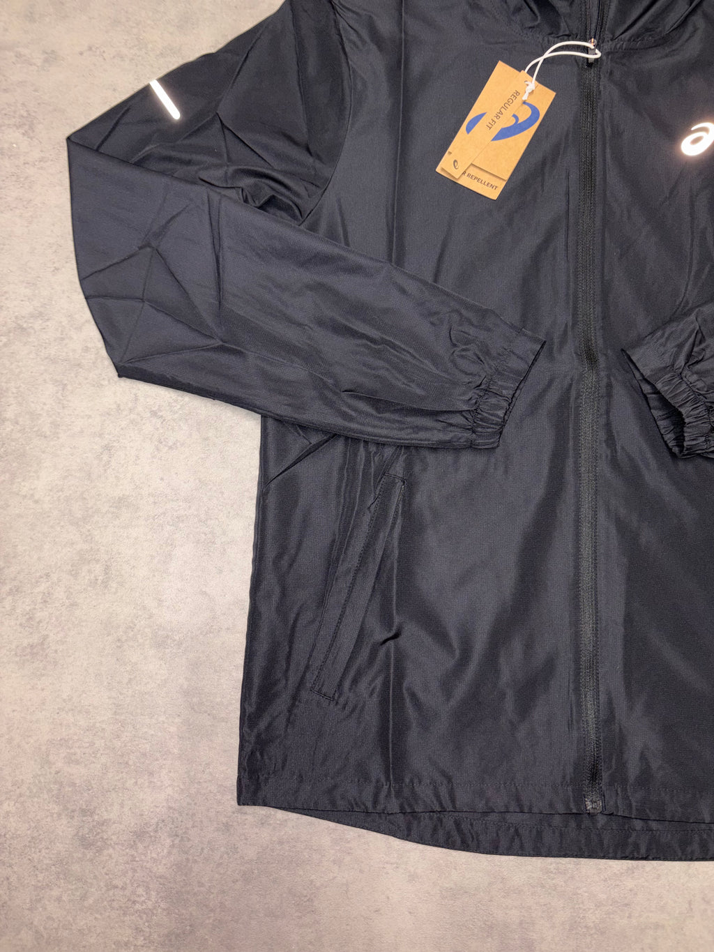 Asics Run Hooded Jacket - Performance Black