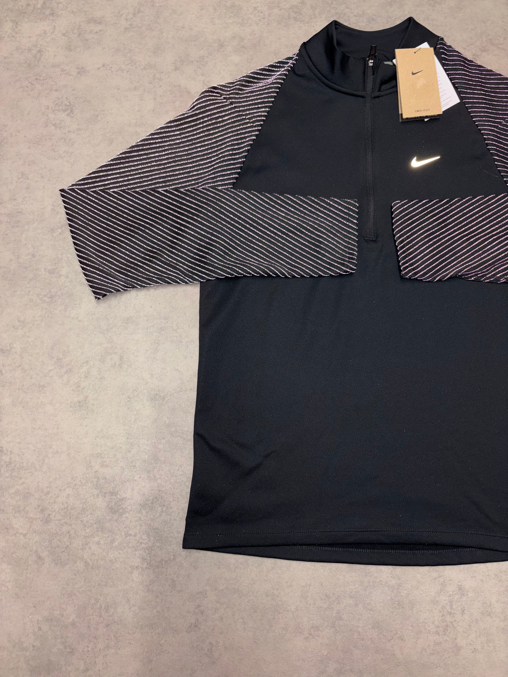Nike Phenom Reflective 1/4 - Black