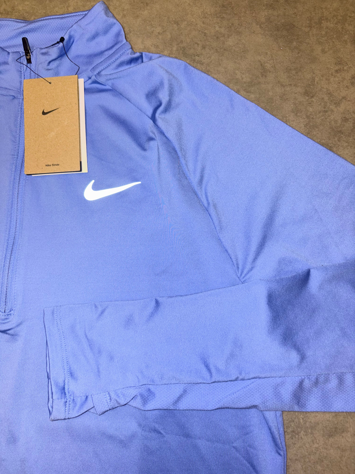 Nike Stride 1/2 Zip - Royal Pulse