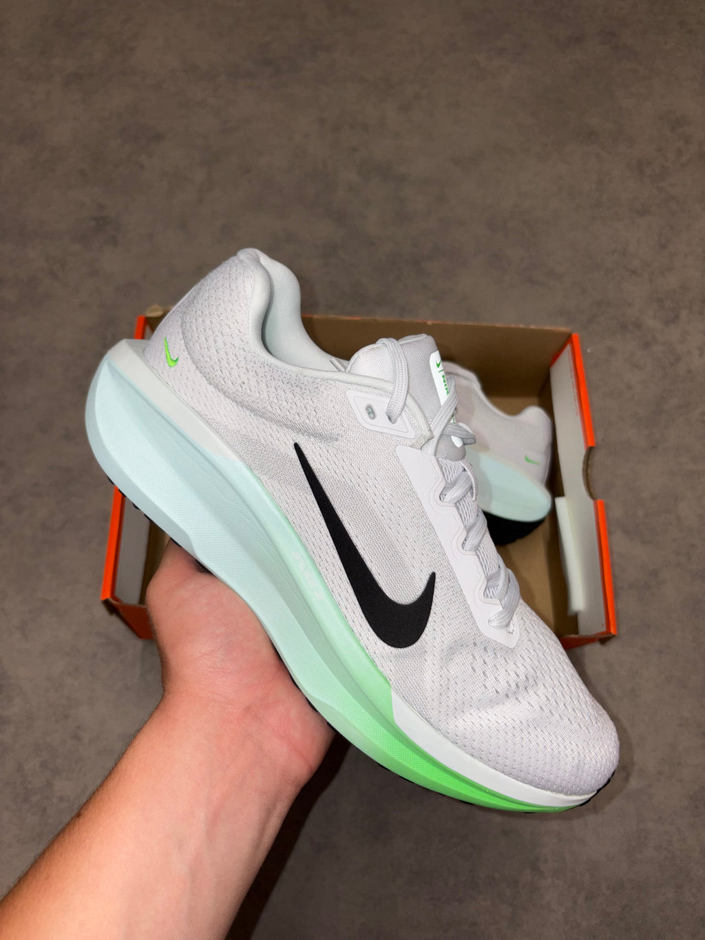 Nike Air Winflo 11 Trainers - Apple Green