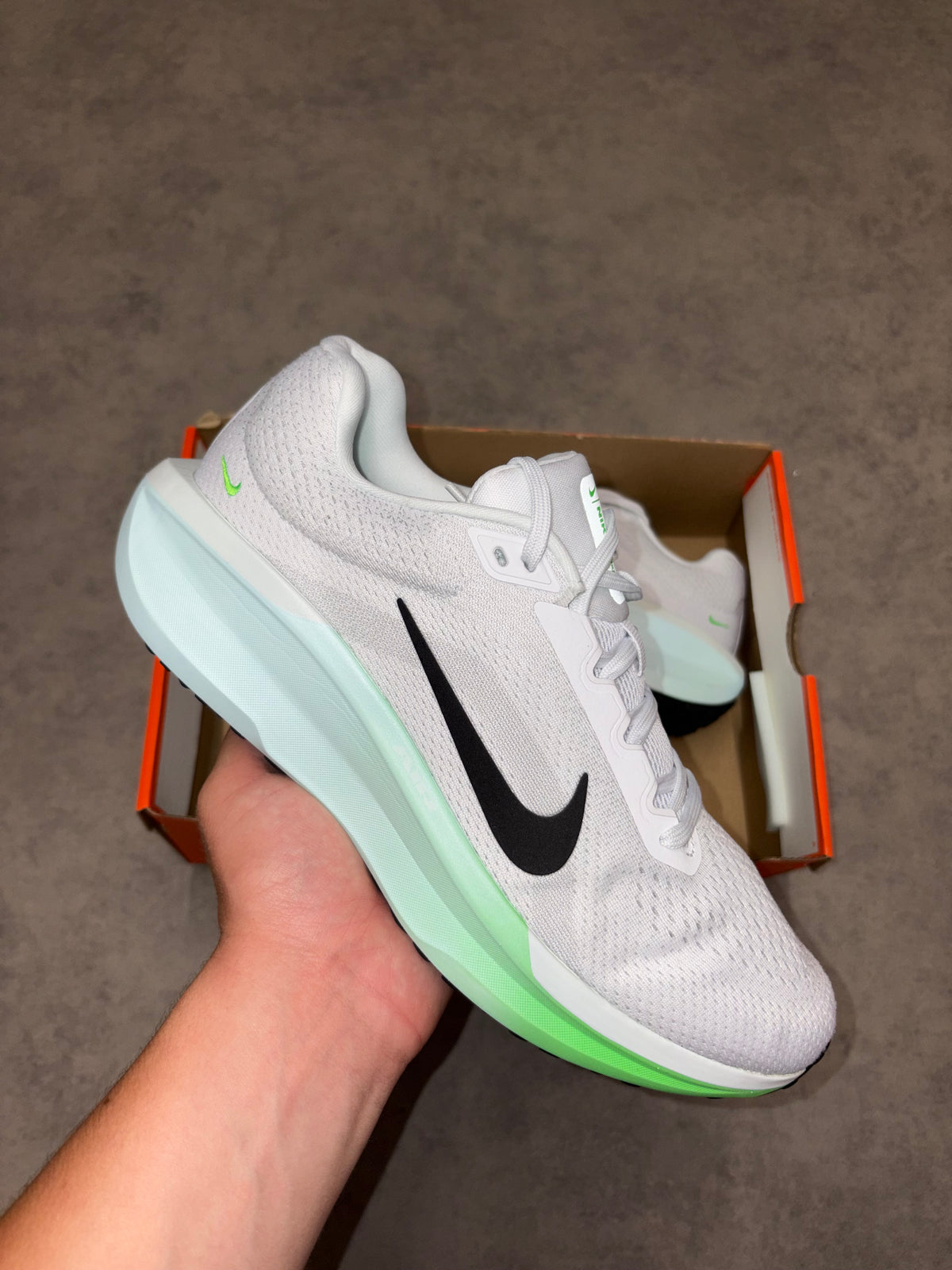Nike Air Winflo 11 Trainers - Apple Green