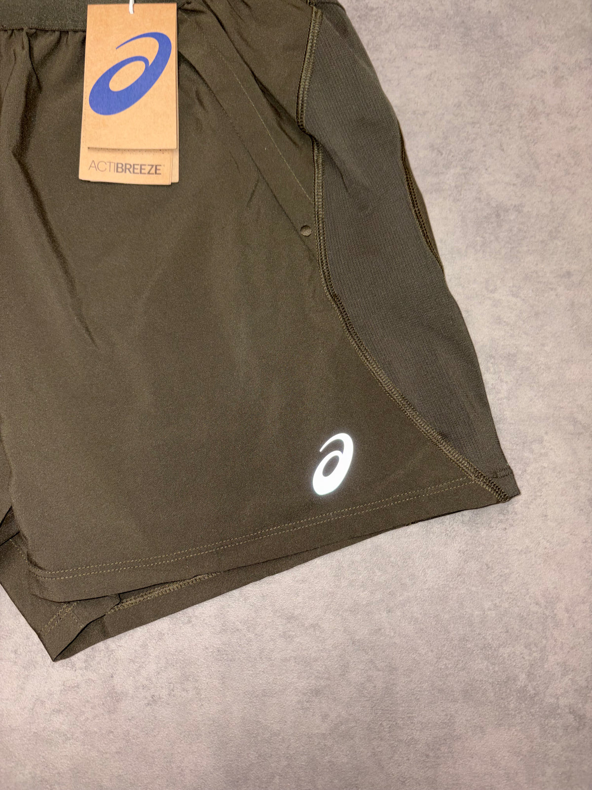 Asics Active Breeze 5” Shorts - Brownstone