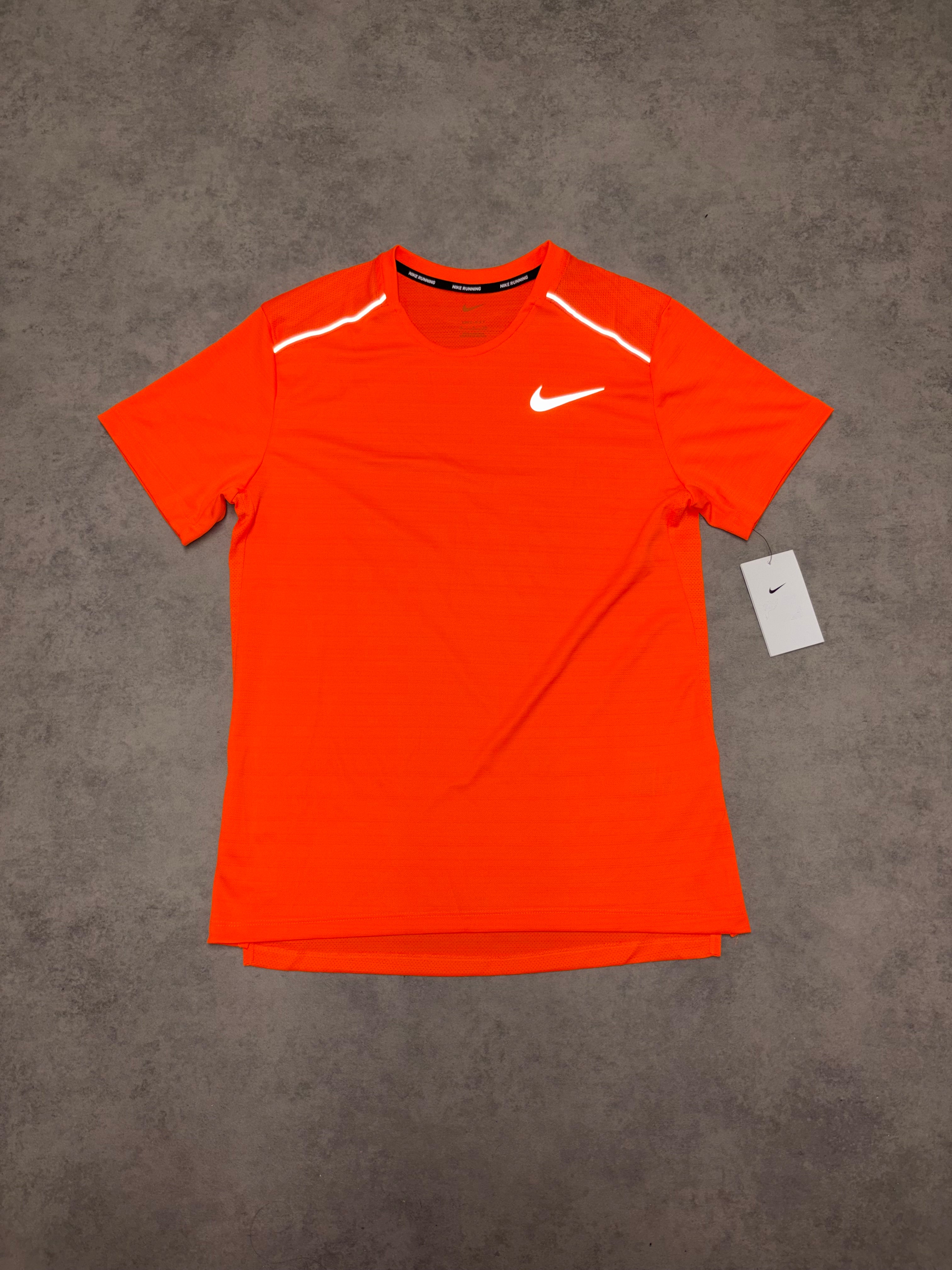 Nike Miler 1.0 Top - Crimson Orange