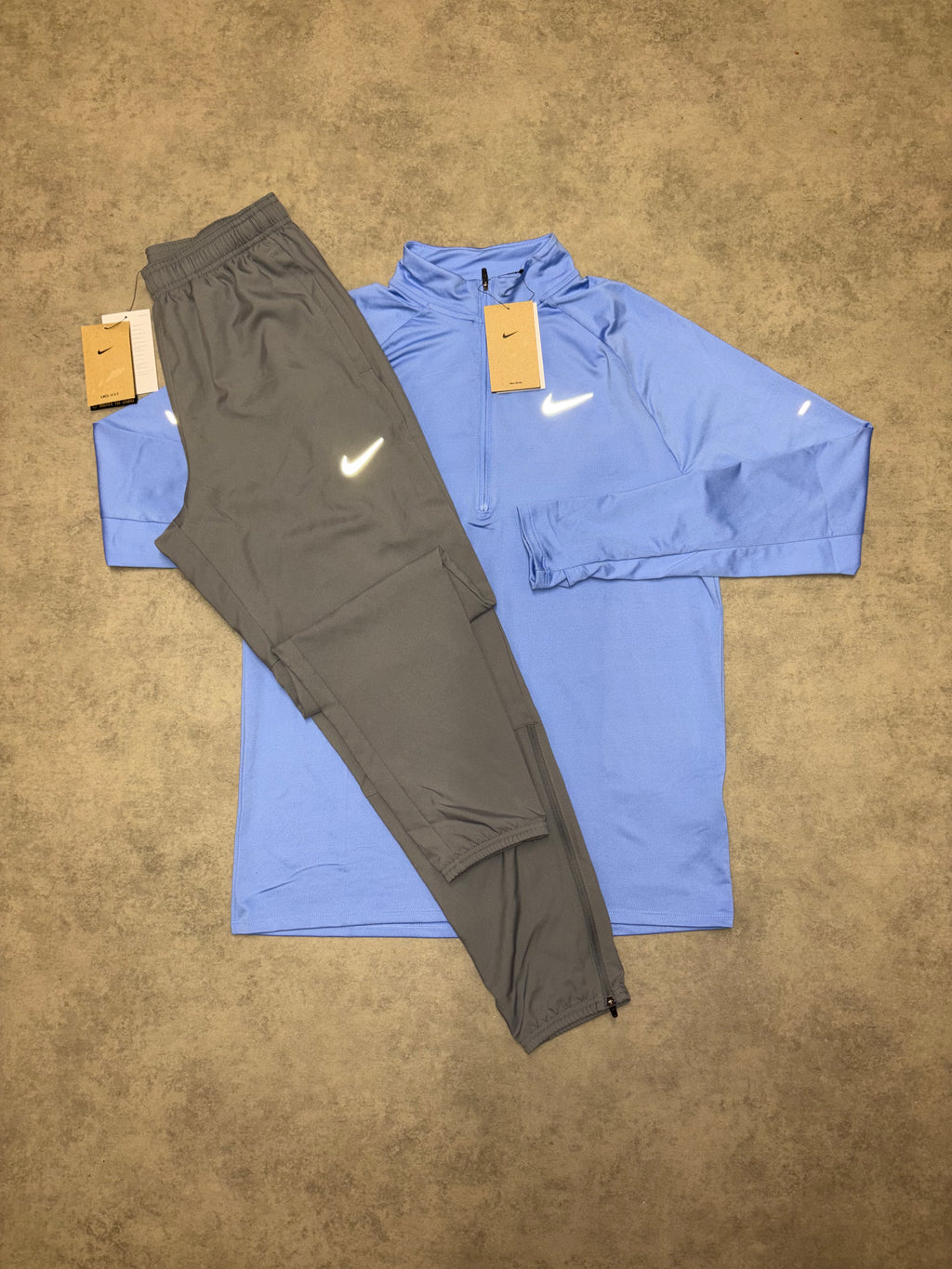 Nike Stride 1/2 Zip - Royal Pulse