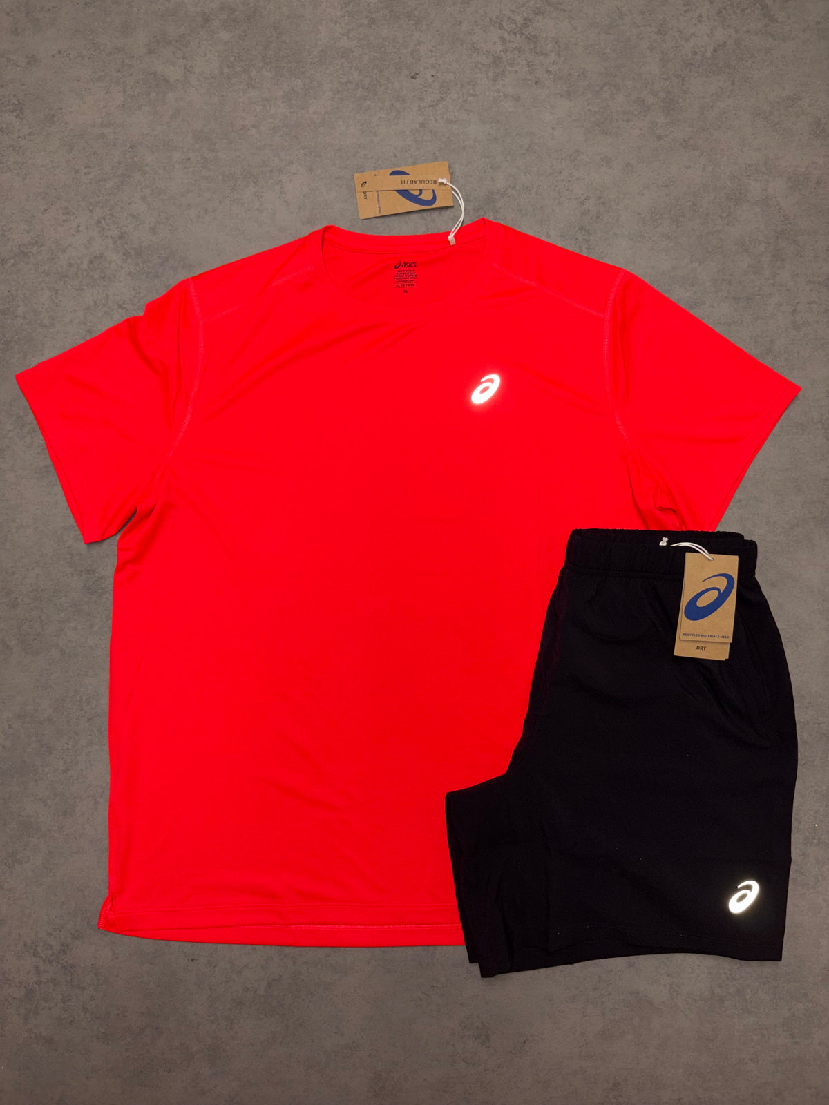Asics Core SS Top - Flash Red