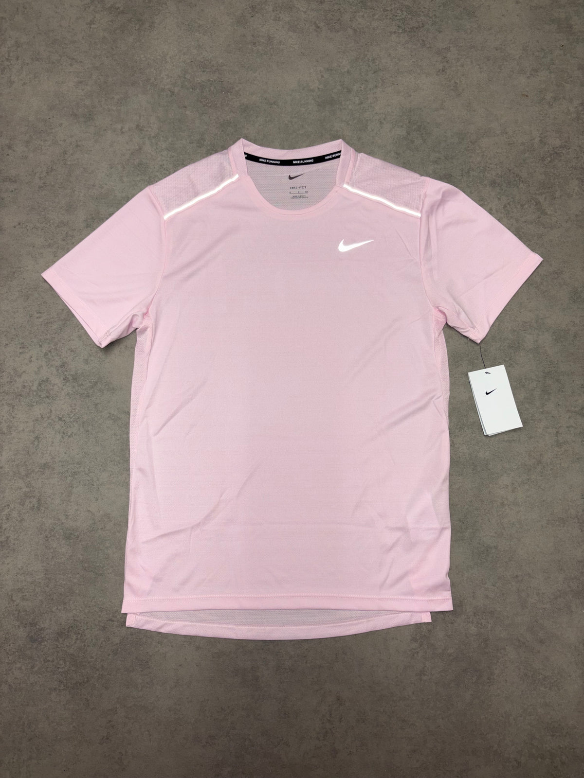 Nike Miler 1.0 SS Top - Pink Foam