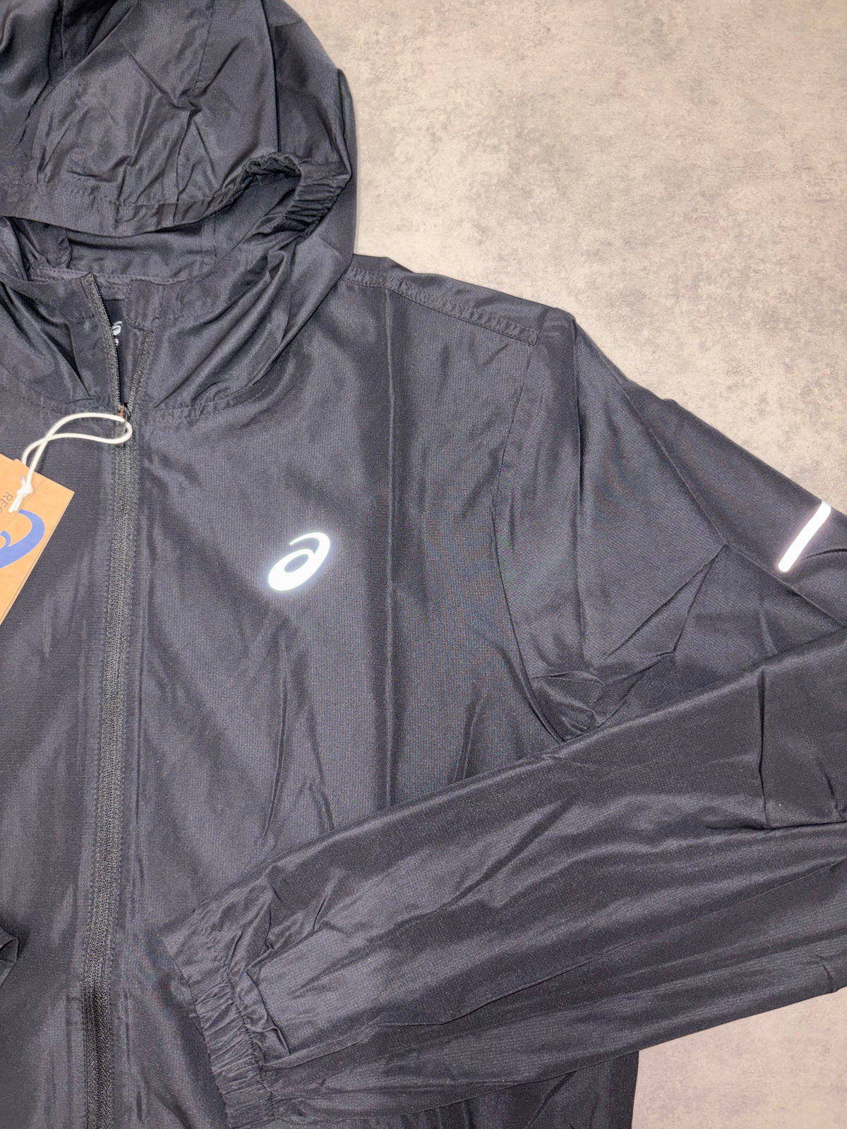 Asics Run Hooded Jacket - Performance Black