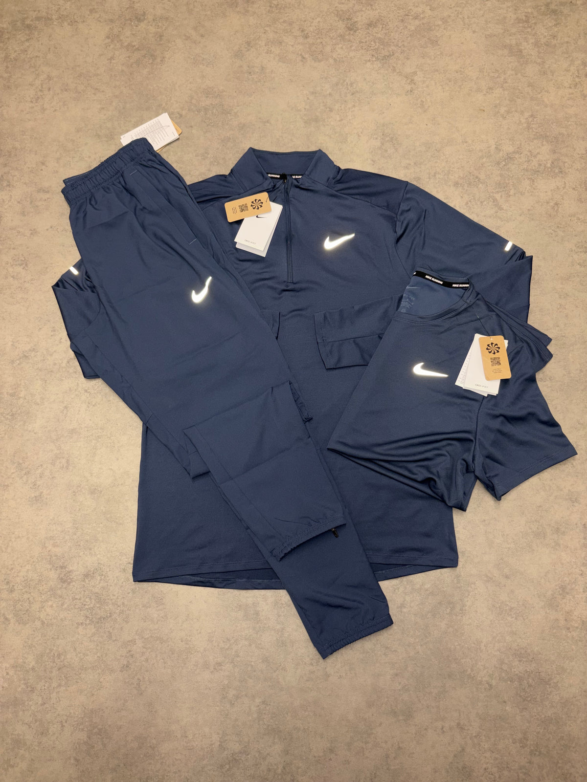 Nike Dri-Fit 1/4 Zip - Thunder Blue