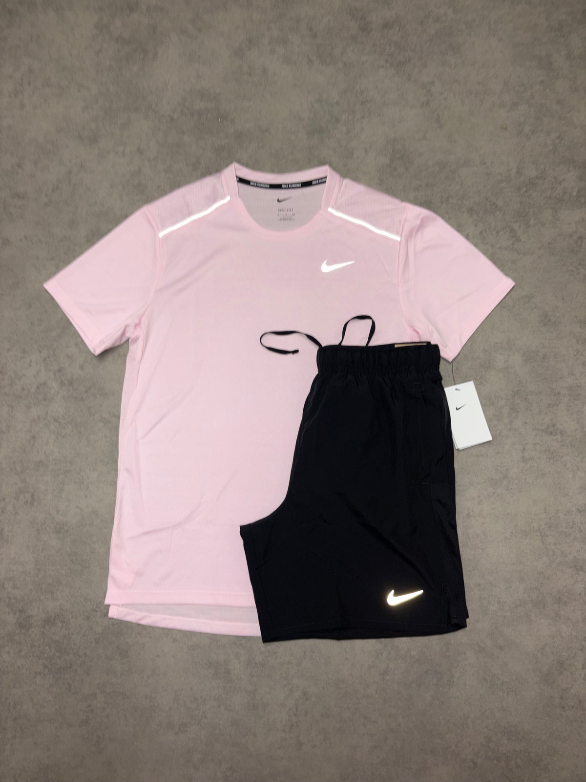 Nike Miler 1.0 SS Top - Pink Foam