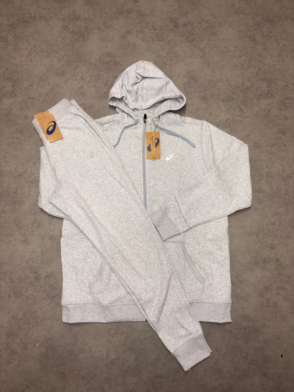 Asics Sport Hoodie Jacket - Piedmont Grey
