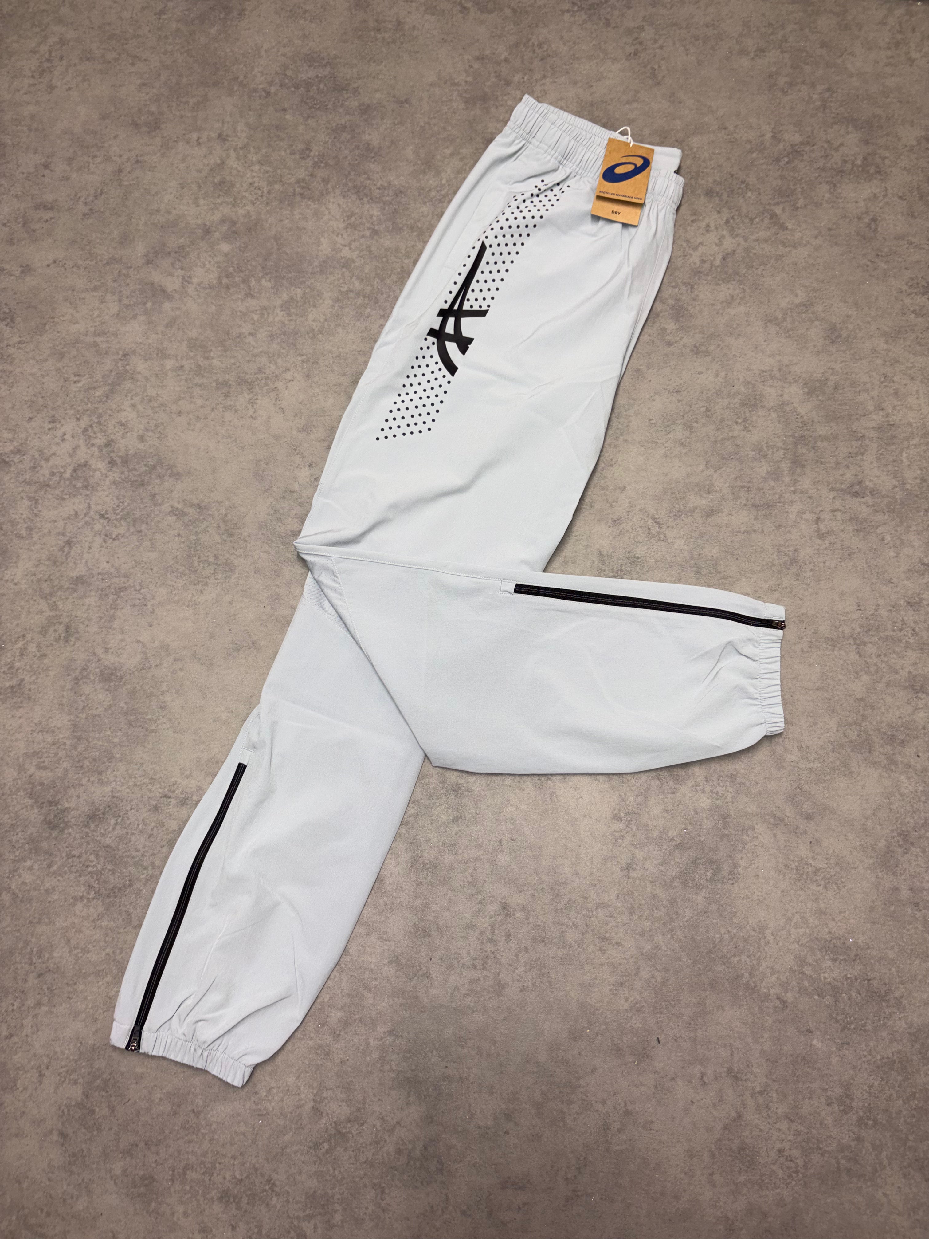 Asics Icon Pants - Piedmont Grey & Black