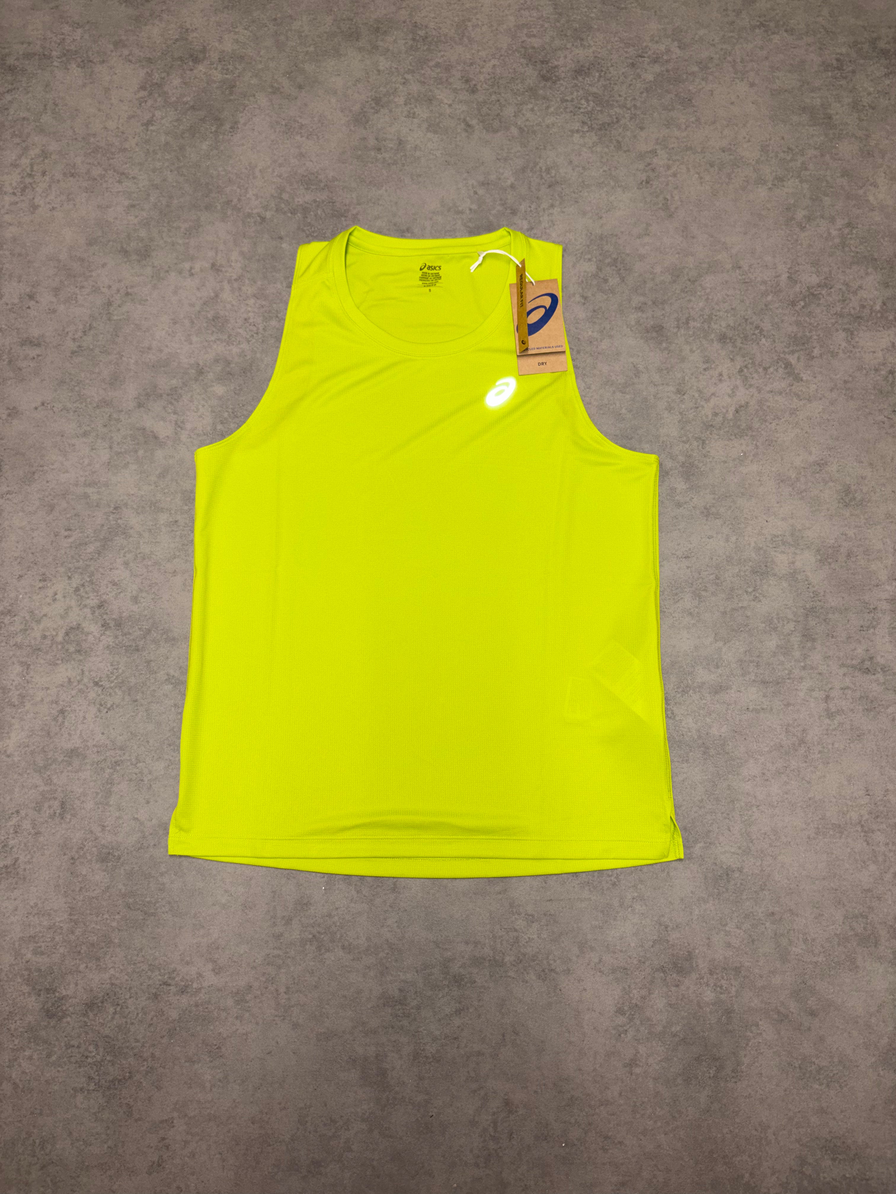 Asics Core Vest Top - Lime